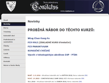 Tablet Screenshot of comitatus.cz